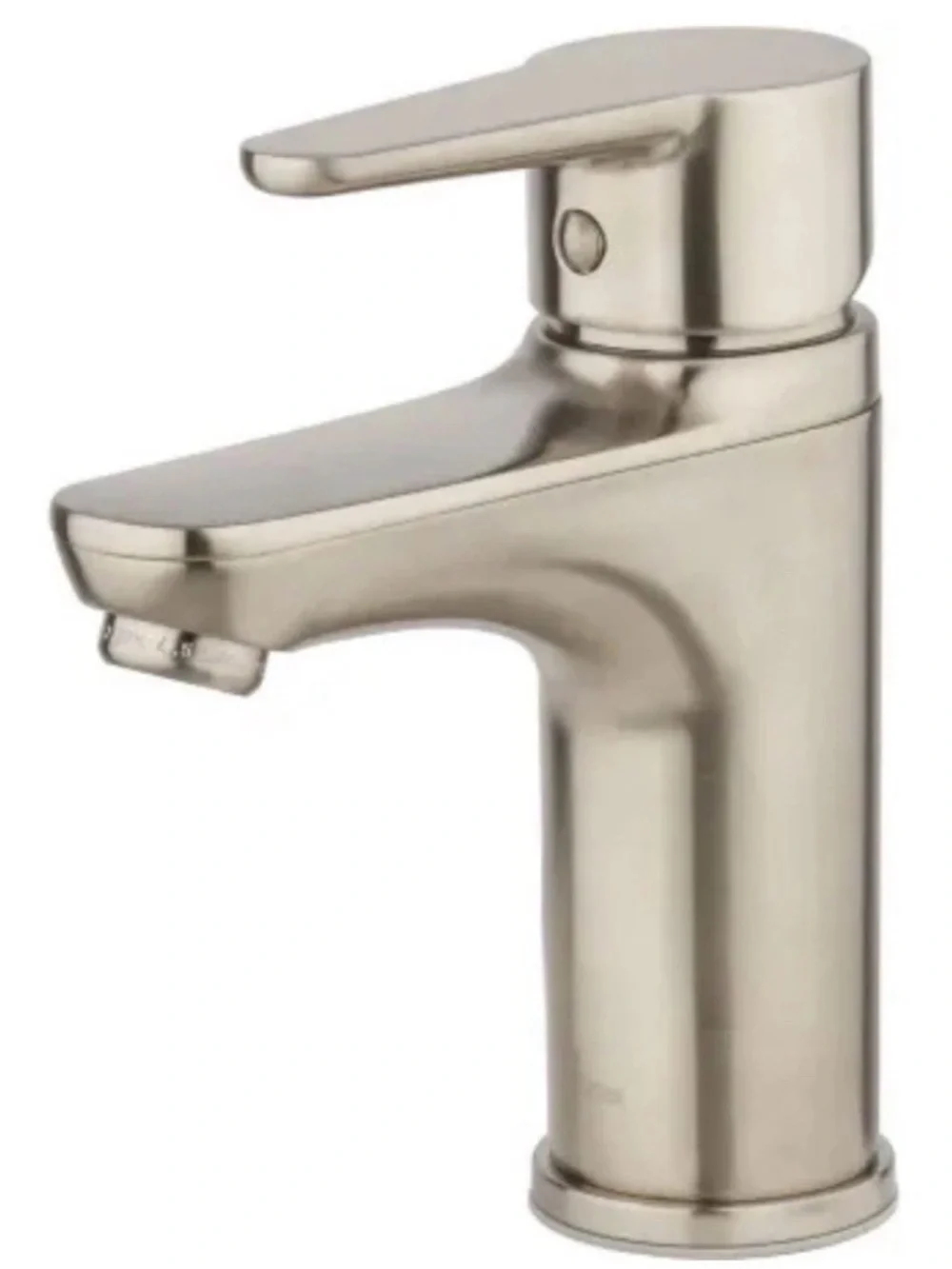 Price Pfister LG142-060K Pfirst Modern 1 Hole Bathroom Faucet PVD Brushed Nickel